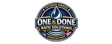 One and Done Baths(Indiana) logo