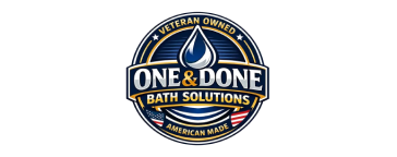One and Done Baths(Florida) logo